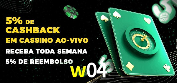 Promoções do cassino ao Vivo w04